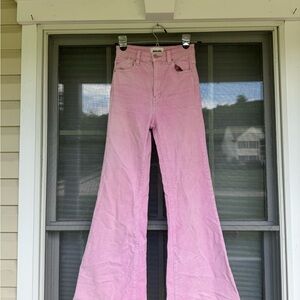 Rolla’s pink eastcoast flare high waisted pants size 25